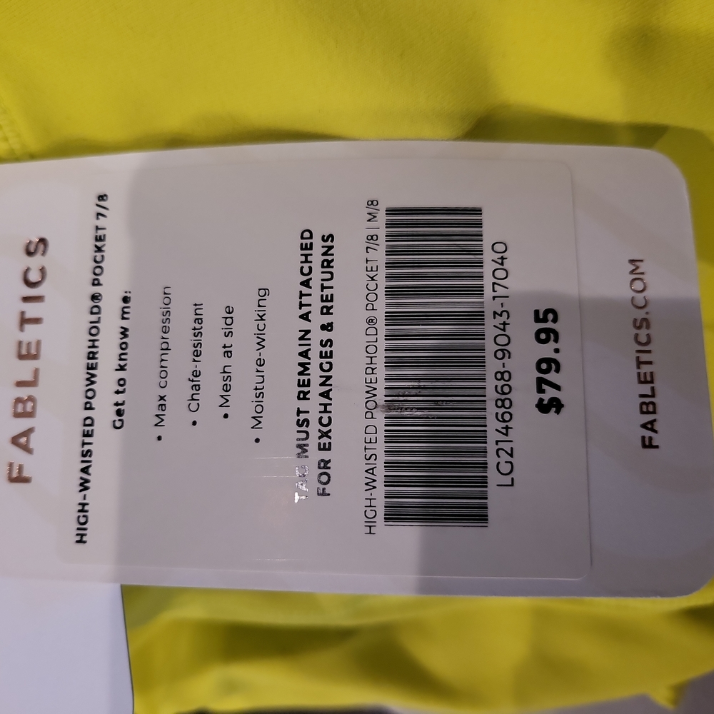 🌟 NWT, Fabletics Athletic Pants - Picture 5 of 5